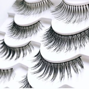 5 Pairs Lashes w/ free tweezer!